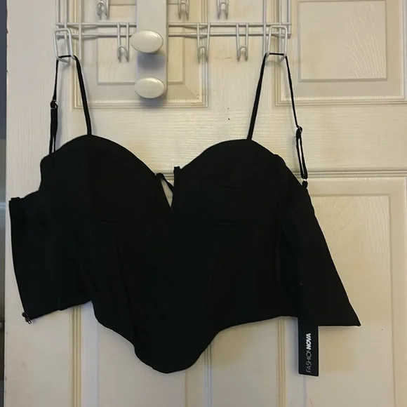 Black bustiers corset top - Picture 1 of 2